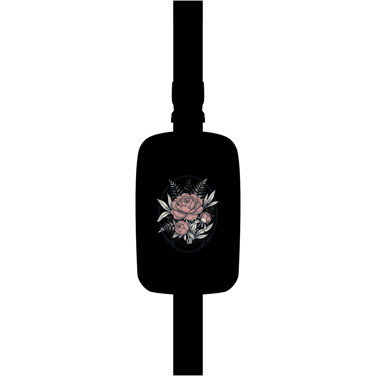 Embroidered Floral Compass Sling Bag — Explorer Rose Crossbody
